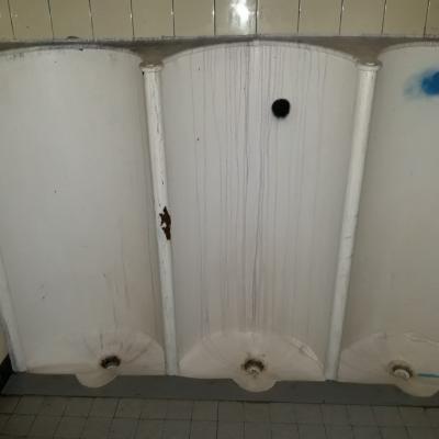 Photo: Pissoir en fibrociment