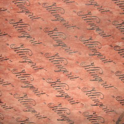 Joint d'étanchéité de la marque Klingerit contenant de l'amiante (Photo Carbotech AG)