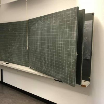 Tableau noir en amiante-ciment, Solgeo J. Meyer